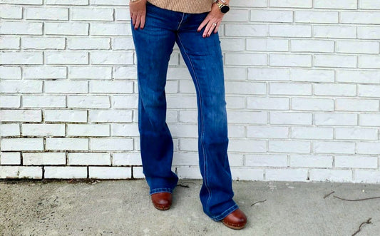 Mid Rise Bootcut Jeans