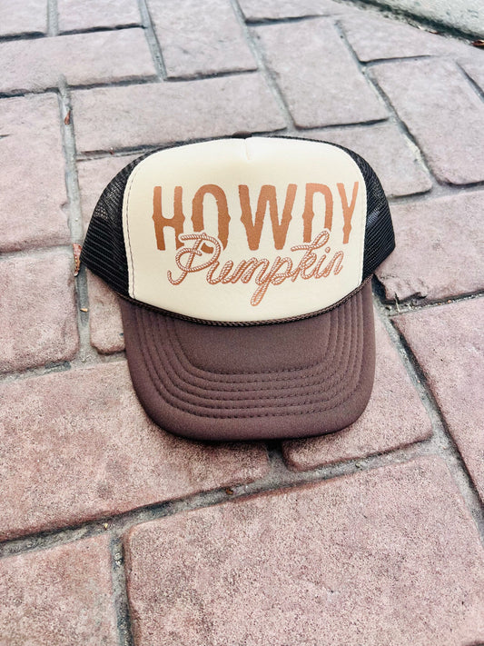 Howdy Pumpkin Hat