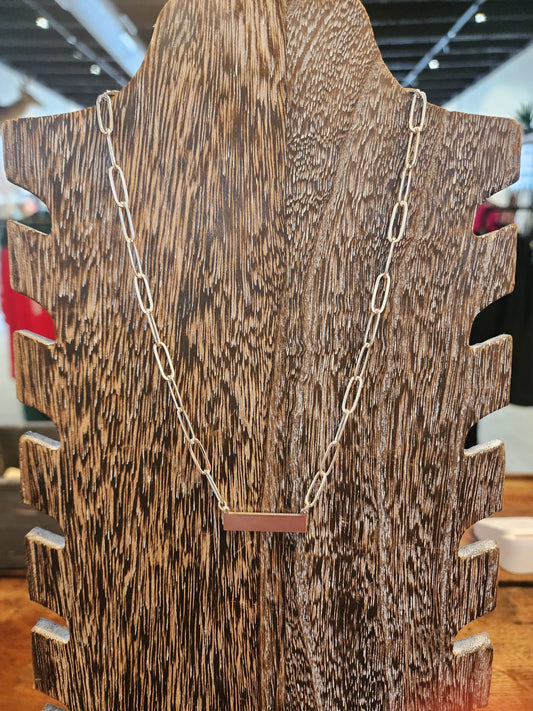 Bar Pendant Necklaces