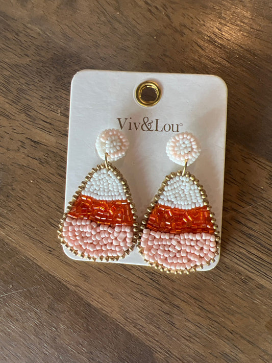 Candy Corn Cutie Earrings