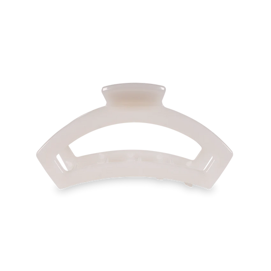 Teleties Clip  Coconut White